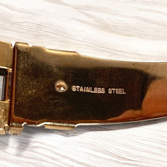 Marc Jacobs AMY Rose Gold Tone Stainless Steel Analog Crystal Wristwatch MBM3077 - Picture 3 of 10